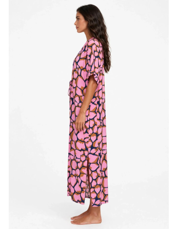 Amore-Pink Long Dress 2
