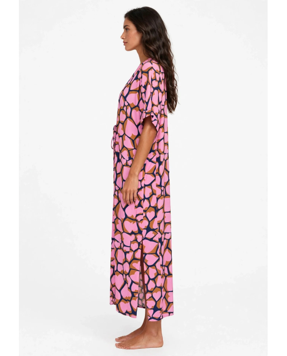 Amore-Pink Long Dress