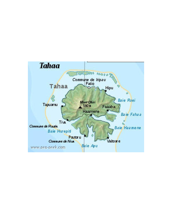 Eau De Toilette Vanilla Huahine 30Ml