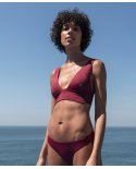 Lila Rintaliivi- Bikini - Bikini Multi Alças Grenat