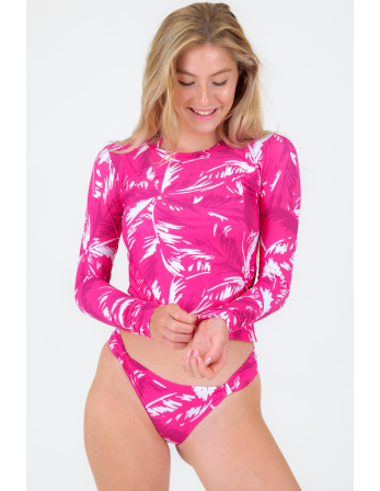 Set Pink-Palms Rash-Guard Mel