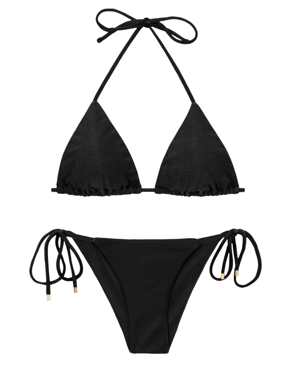 Set Shimmer-Black Tri-Inv Cheeky-Tie