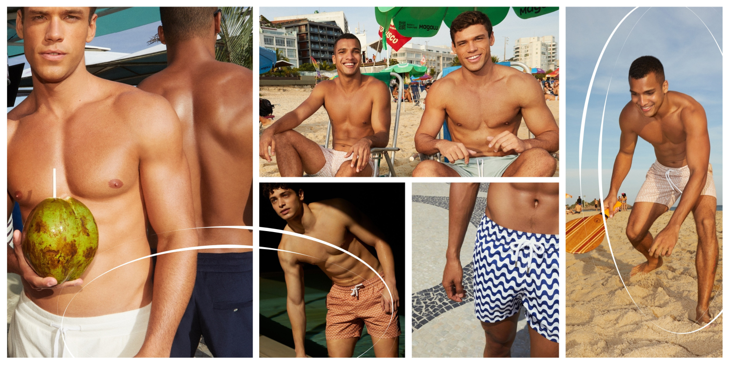 Herrbadkläder - Designer badkläder för män